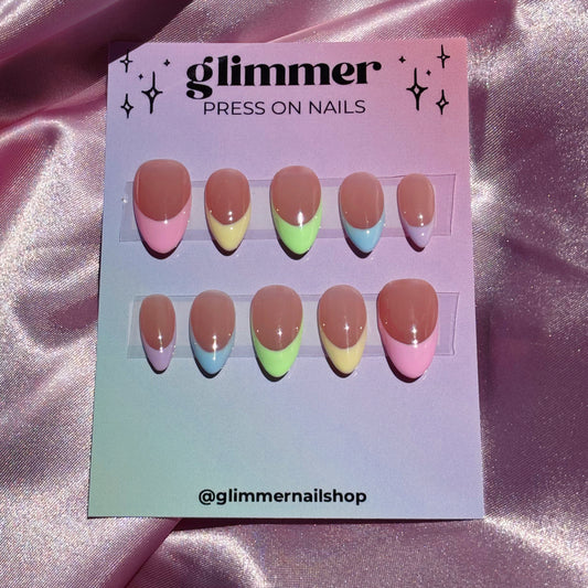 Pastel Pop Frenchies glimmer