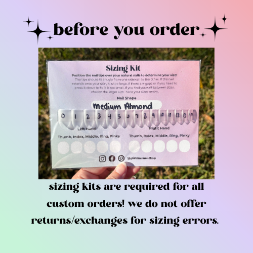 Custom Orders glimmer