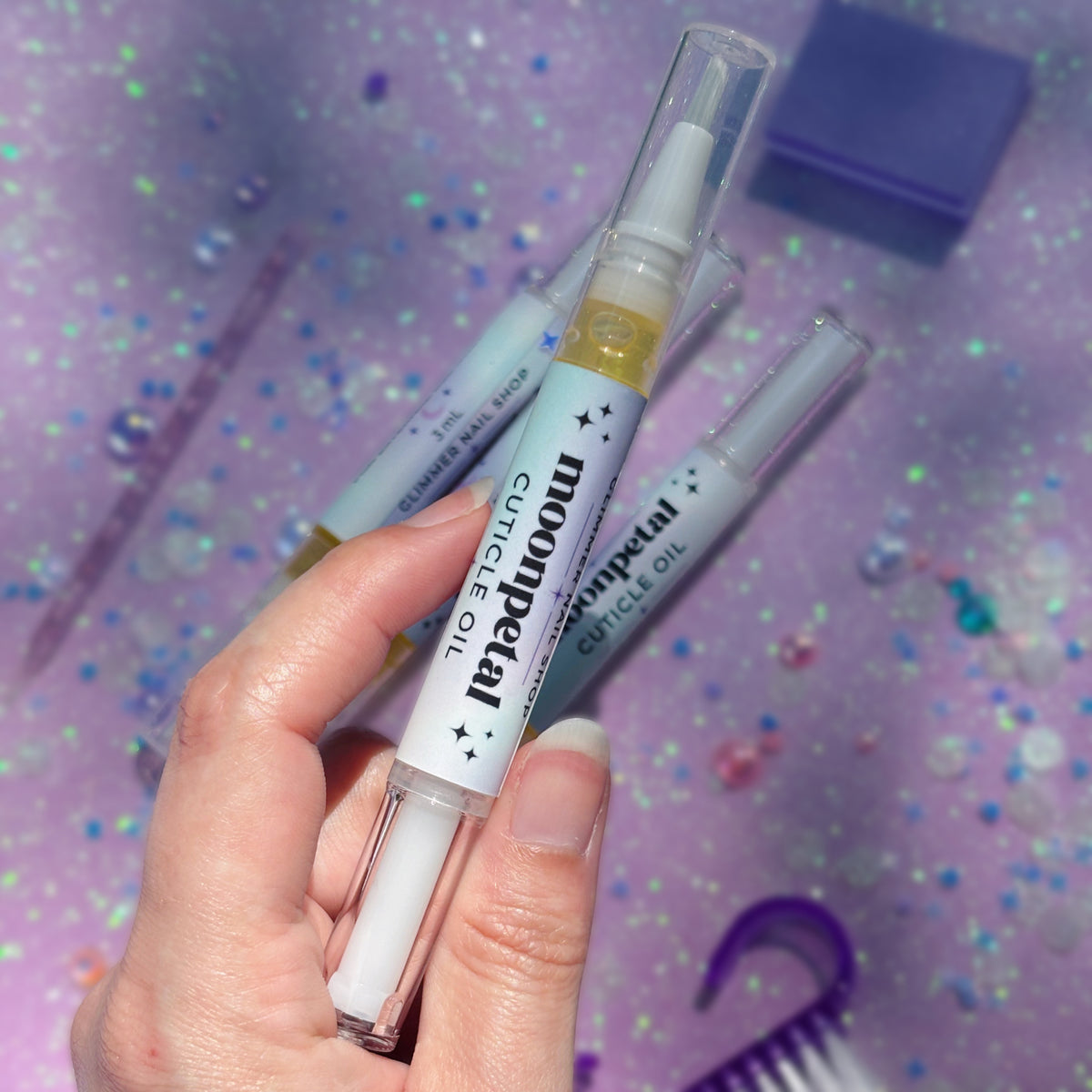 Moon Petal Cuticle Oil | 3ml Pen glimmer
